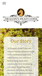 Mobile Screenshot of dragonsheadcider.com
